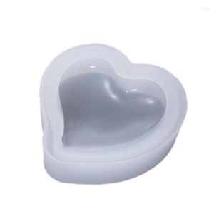 Bakeware Tools DIY Crystal Epoxy Glue Mold Heart Shape Silicone Cake Decorative Baking Tool Fondant Biscuit Mold Chocolate Soap