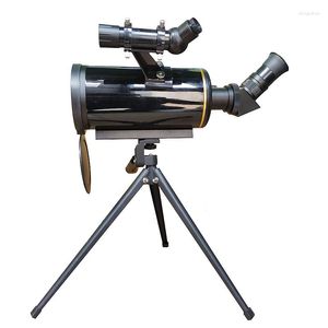 Monocular astronômico de foco longo compacto 90/1000 Maksutov-Cassegrain com ferramentas de observação espacial Finderscope 5x24