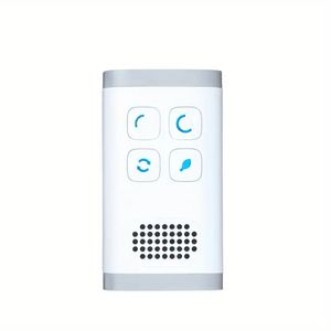 1pc, Plug-in Mini Ion Ozone Air Purifier, Ozone Generator Ionizer Generator Filter Purify Home Toilet Pet Deodorant Air Purifier, Small Appliance, Bedroom Accessories