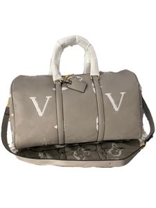 Borsa da viaggio Keepall 45 di alta qualità Borse da viaggio unisex Borse da lettera grandi in rilievo Borsa da viaggio firmata Borsa da yoga fitness da uomo Borse a tracolla da donna Totes Crossbody