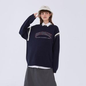 Frauen Pullover Mode Schöne Damen Frau Strickjacke Langarm Paar Kleidung Tops Harajuku Gestrickte Pullover Frauen Kleidung