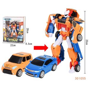 Transformation Toys Robots Tobot Brothers Toys Korea Anime Deformowana deformowana akcja samochodowa Figura Model chłopca pamiątka fani Fani Prezent 230728