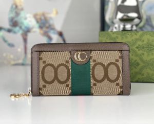 디자이너 지갑 고급 Ophidia Cion Purses 남성 여성 신용 카드 소지자 패션 Marmont 더블 레터 긴 클러치 가방 고품질 Digram 지퍼 지갑
