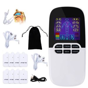 Other Massage Items Rechargeable TENS Unit Therapeutic EMS Muscle Stimulator Digital Therapy Machine Device for Body Arm 230728