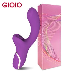 Vibratori Potente vibratore del dildo per le donne Ventosa del clitoride Stimolatore del vuoto del clitoride orale Masturbazione femminile Giocattoli del sesso Articoli per adulti 18 230728