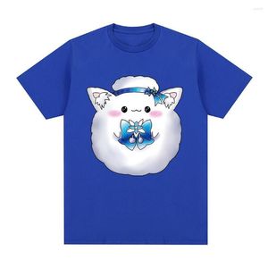 Erkekler tişörtleri hololive ingilizce vtuber yukihana lamy yukimin gömlek erkek/kadın estetik kawaii tshirt unisex karikatür grafik komik pamuk