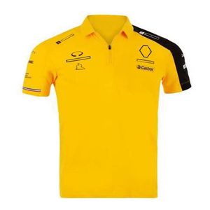 2022 Новая футболка для лацката Top Summer F1 Racing Polo костюм Tome Custom2861
