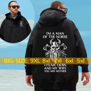 Herrtröjor som säljer män svart plus storlek 6xl 7xl 8xl lång ärm huva streetwear manlig avslappnad stor och hög tröja 9xl