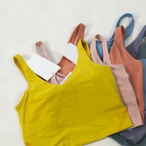 Kvinnor yoga justera sportbh -tankar topp gym bras kvinnor underkläder lulus tank top camis stötsäker löpande modedesigner Shapewear Woman kläder