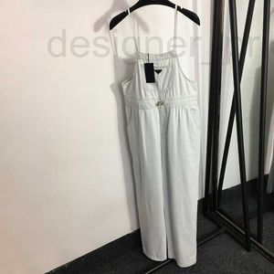 Damen Plus Size Hosen Designer Neueste Denim Strampler Damen Jeans Große Tasche Damen Hosen Persönlichkeit Elastische Taille Strampler MIHB