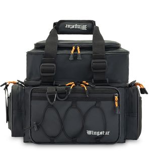Fishing Accessories Multifunctional Bag Tackle Fish Lures Gear Storage Waist Pack Rod Shoulder Backpack Pesca Bolsa 230729