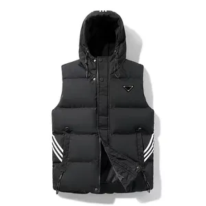 Men's Vests mans womans designer Winter Jackets Hoodies Vest Bodywarmer waistcoats warmest Outdoor sleeveless Feather Parka Outwear wdd jackets best design