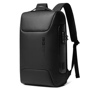 Bange New New Anti Thief Backpack은 15.6 인치 노트북 백팩 다기능 배낭 방수 비즈니스 어깨 가방 USB 비즈니스 방수 가방