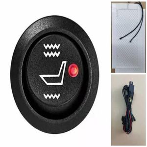 Carbon Fiber Car Seat Heaters for Vehicles with Custom Control Switch250x