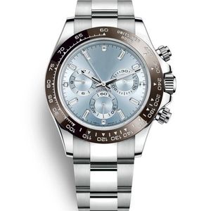 высококачественные мужские часы 41 мм автоматические механические из нержавеющей стали со скользящей застежкой Спортивные наручные часы для мужчин водонепроницаемые распродажа Classic Orologio di Lusso