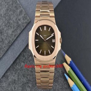 2020 Men's Factory MP Cal 324 40MM Nautilus Rose gold Japanese miyota 9015 automatic movement Eta 5711 Platinum Transparent W283W