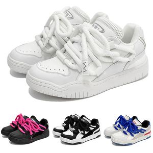 Flerfärgad designer Parstil Bakery Casual Shoes For Man Woman Black Pink Blue White Casual Outdoor Sports Sneaker 36-44