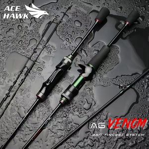 Boat Fishing Rods ACE HAWK AG Venom 168m21m BFS UL Rod Hollow Tip Streams Area Trout Ultralight Travel Spinning Jig Tackle 230729