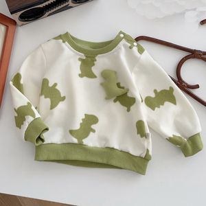 Felpe con cappuccio Felpe Ragazzi Autunno Abbigliamento Cartone animato Stampa animalier Primavera Autunno Bambino Felpa Bambini Manica lunga Top Arrivo 230729