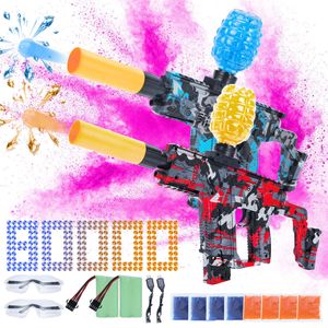 Gun Toys 2 Pack Gel Blaster per Outdoor Backyard Game Beach Summer Toy Electric Burst Ball Adulti Bambini 230729