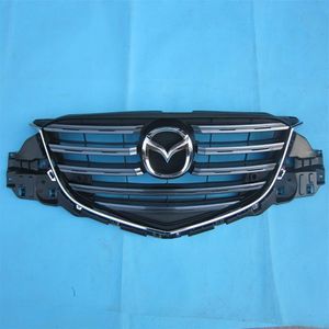 Front Bumper Radiator Grille With Emblem Badge Halter for Mazda CX5 2015 2016 KA5C50710 KA5C-50-710 KA0G-50-721A KA0G-51-730 masco250M