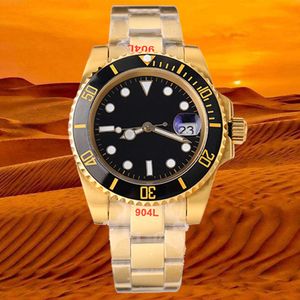 Mens Watch Classic Designer Watches Orologio Lusso Automatisk rörelse Ceramic Bezel 41mm rostfritt stål Band Casual Business Waterproof Sapphire Dhgates Watchs