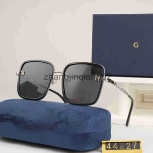 Designer G G Sunglasses Cycle Luxurious Fashion Brands Polarize Gu Sunglass Man Woman Vintage New Baseball Beach Sports Driving Silver Black Square Sun Glasses