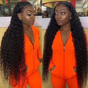 Brazilian Kinky Curly Lace Front Human Hair Wigs 13x1 Lace Frontal Hair Wigs with Baby Hair Pre Plucked Lace Wigs Straight Body De250z