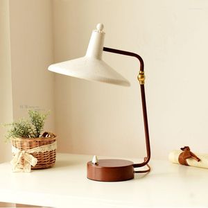 Bordslampor lampa japanska retro nordiska tyst zen kinesiska enkla skrivbordsbädd