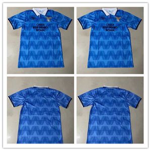 Vintage 1989, 1990 LAZIO 1991, 1992 GASCOIGNE 10 Classic Vintage High Quality Football Jersey Uniforme Football Jersey camiseta