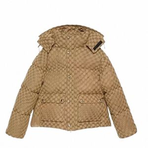 Mens Down Jackets Parka Women Luxury Black Puffer Jacket Premium Casual Outdoor Winter Warmed Zipper Khaki Brown Designer Coats For Mane Coupl R3Sc#