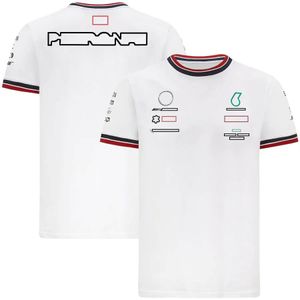 2021 Summer F1 F1 Formuła 1 T-shirt Drużyna wyścigowa W11 Racing Suit Casual okrągła koszulka z tym samym akapit 235o