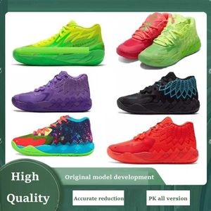 2024 Lemelo Ball Basketball Mens Shoes MB.01 Rick and Morty Queen City Running MB1 Galaxy Tennis Melos Ball MB 2 Low Sneeters Shoe for Kids