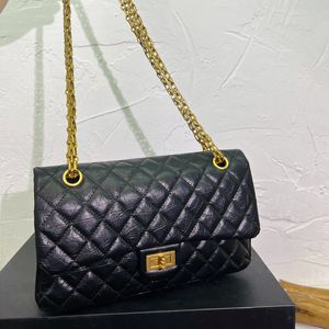 Nova bolsa de ombro de grife para mulheres bolsas de canal da moda feminina vintage bolsas de corrente crossbody bolsas de luxo bolsas de couro real bolsas de luxo clássicas