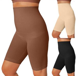 Aktywne spodnie kobiety Wysokie pasy szorty kształtujące uda odchudzające bieliznę Pasek dla kobiet w pełnym kształcie ciała kształt ciała