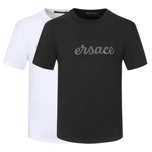 Fashion Men's T-shirt Summer Men's Women's T-shirt Cotton Designer Short Sleeve Casual Shirt Hip Hop Street Wear T-shirt T-shirt Men's Black and White Clothing DD17