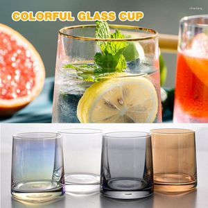 Wine Glasses Cognac Home Breakfast Milk Juice Cup Whisky Crystal Glass Solid Colorful And Easy To Clean Brandy Snifters