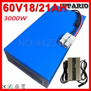60V 30AH 25AH 20AH 18AH 15AH 13AH 10AH Lithium Battery use imported cell 60V 3000W 2000W 1500W Electric Bike Scooter Battery.