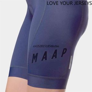 Pantalones cortos ciclismo Pro team Maap bici da strada ciclismo pantaloncini con bretelle da ciclismo in tessuto Lycra italiano di qualità inferiore Women207e