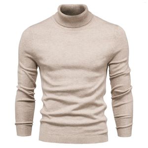 Мужские свитера 2023 зимние водолазки толстая мужская мужская шея с черепахой качество качество качество теплый тонкий пуловер Мужчины