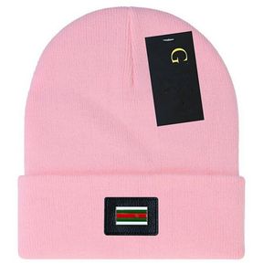 New G G Letter Knitted Hats Skull Caps Beanies Women Thick Cap