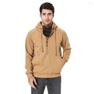 Erkek Hoodies Hoodie American Suit Kamuflaj Üstü Bir İş Stili Sıcak ve Yarı Açık Merican ND