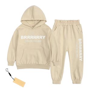 High quality children's clothing Sets boys gril kids clothes Luxury hoodie designer printing sweater pants Clothing Sets