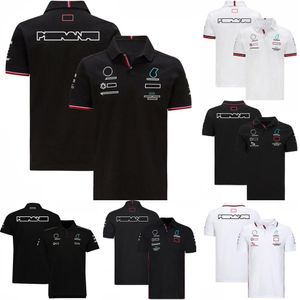 Formula 1 Summer T-shirt F1 Polo Shirts Team Uniform Racing Suit Short Sleeve Plus Size Racing Fans T-shirt Casual Sports Shirt343D