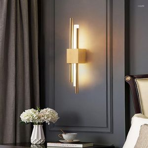 Wall Lamp Modern LED Indoor Lighting Bathroom Sconces Luminaire Living Room Hallway Aisle Bedroom Home Decor Fixtures