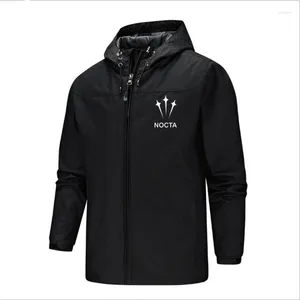 Men's Jackets Nocta Jacket Outdoor Waterproof Sprint Thin Spring and Autumn Trend Windbreaker Mountaineering Suit