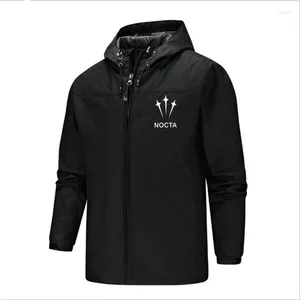 Jaquetas Masculinas Nocta Jaqueta Ao Ar Livre À Prova D 'Água Sprint Fina Primavera E Outono Tendência Windbreaker Terno De Montanhismo