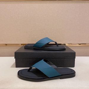 Talltor mäns flip -flops mjuk botten non - glid slitage - resistenta sommar fötter bär splint sport strand sandaler män ny svart orange brun blå med låda för män