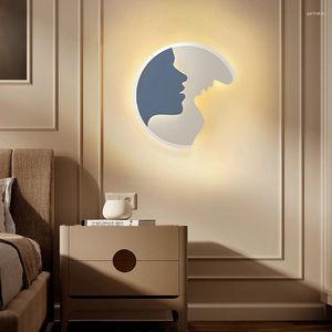 Wall Lamp Modern Lamps For Rotation Living Room Lights Bedroom Bedside Aisle Corridor Foyer Hall Spin Indoor Lighting Home Fixtures