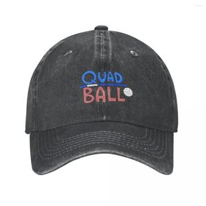 Ball Caps Fear Our Quads Balls Cowboy Hat Zabawne puszyste kobiety męskie